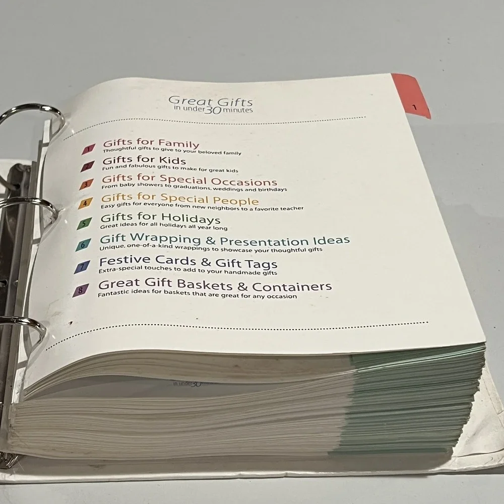 Great‎ Gifts in under 30 minutes Craft Ideas Book Binder DIY Handmade Presents